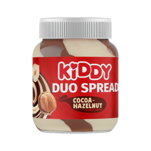 Kakavos ir lazdyno riešutų kremas KIDDY DUO, 350 g