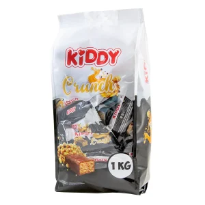 PIENINIU ŠOKOLADU GLAISTYTI SALDAINIAI KIDDY CRUNCH SU KUKURŪZŲ RUTULIUKAIS, 1 KG